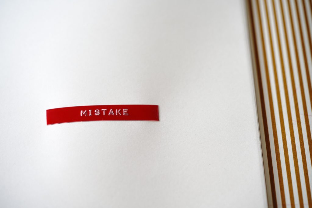 mistake