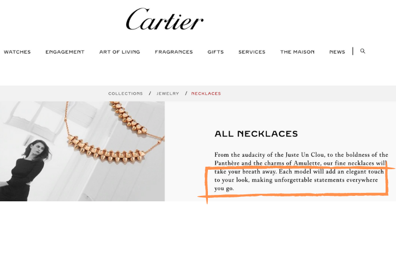 Cartier category example