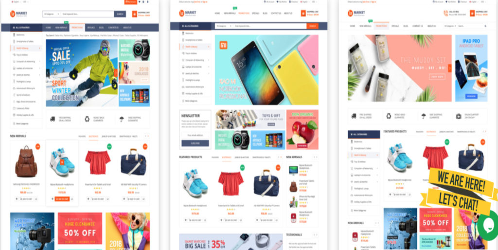 Market Magento theme