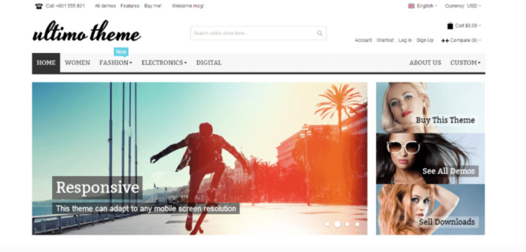 Ultimo Magento Theme