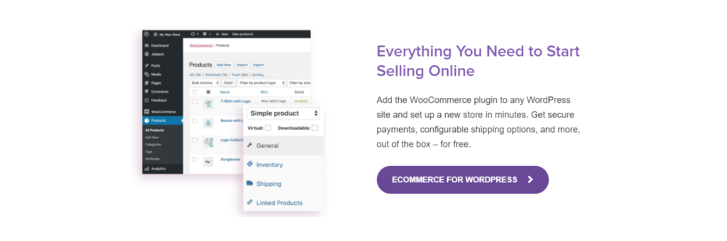 WooCommerce plugin