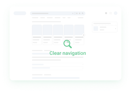 clear navigation