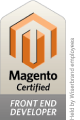 Magento Certification Badge for Front End Developer