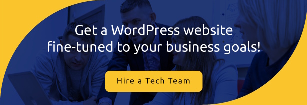 wordpress development banner