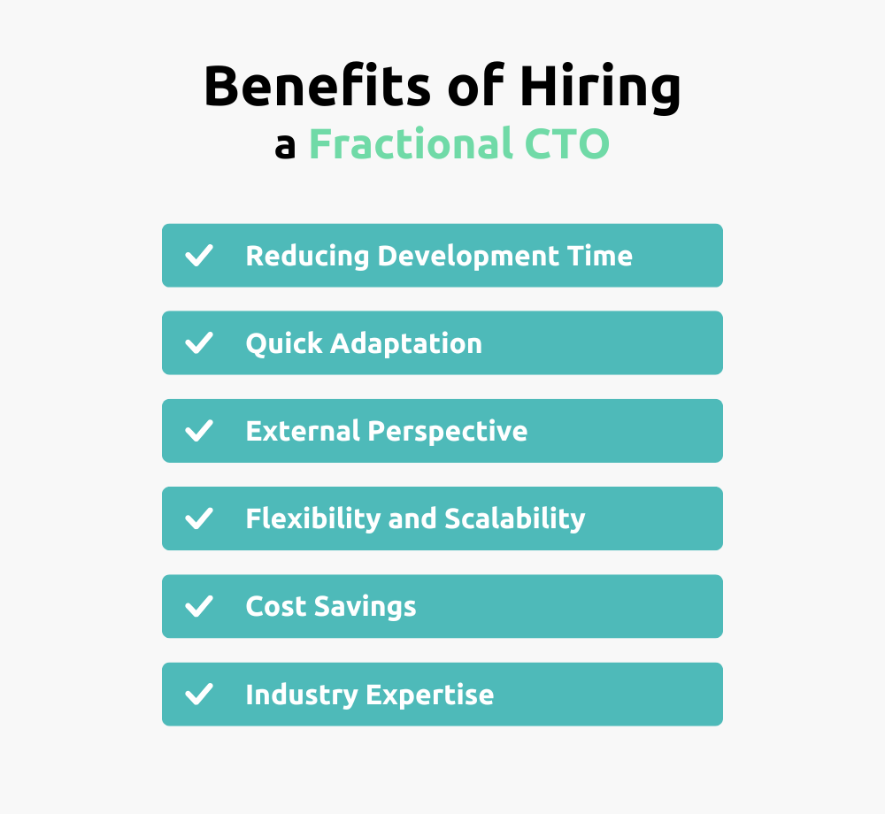 benefits of hiring a fractional cto