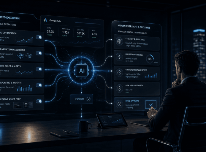AI Google Ads Management: What to Automate and What to Keep Human