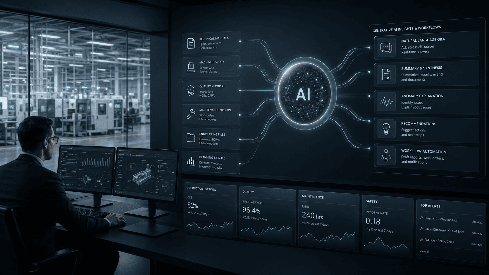 Generative AI in Manufacturing: Practical Use Cases Across Operations