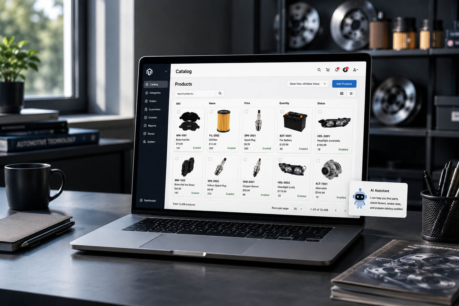 mcp server auto parts